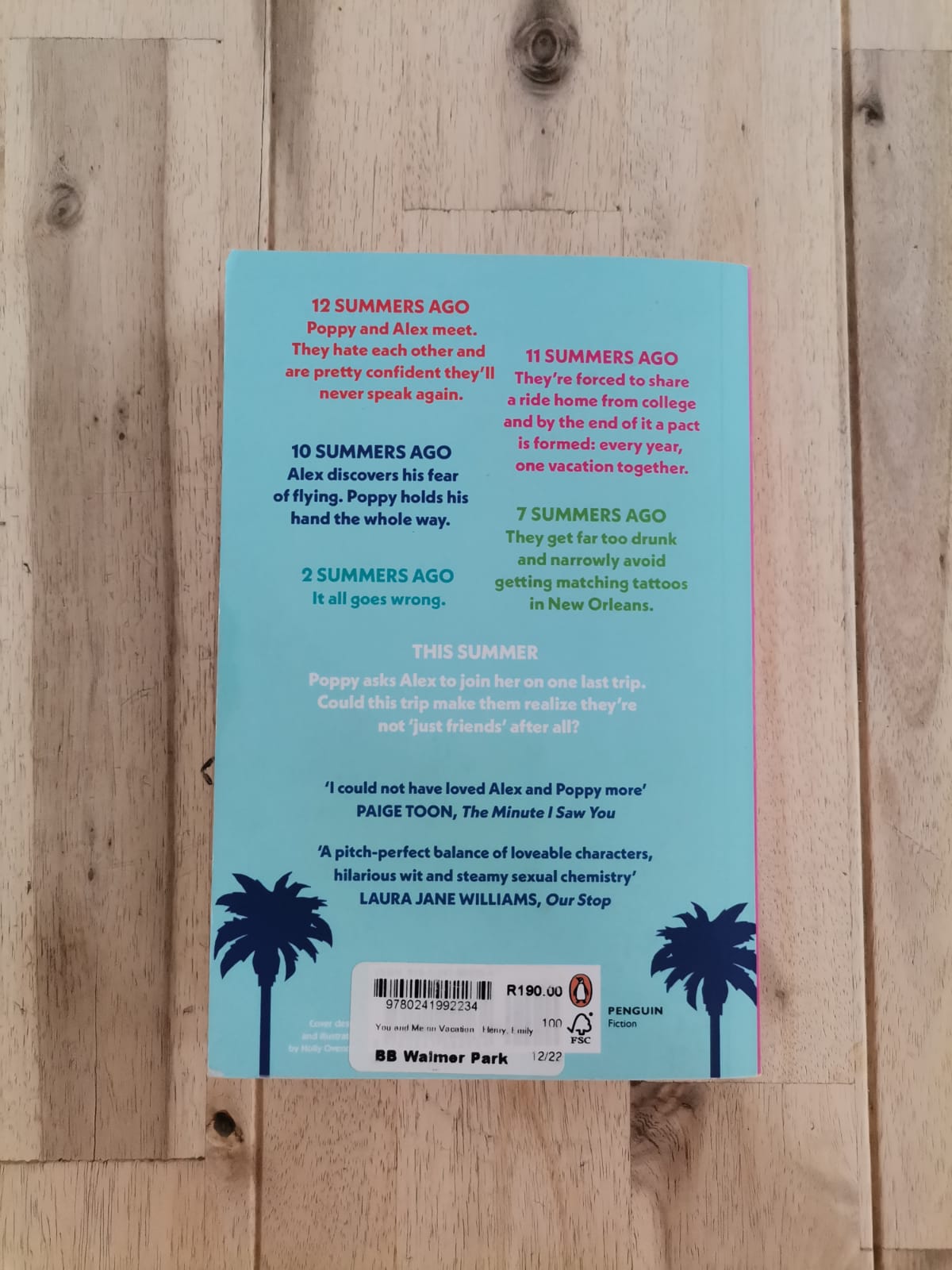 You and Me on Vacation – Emily Henry
