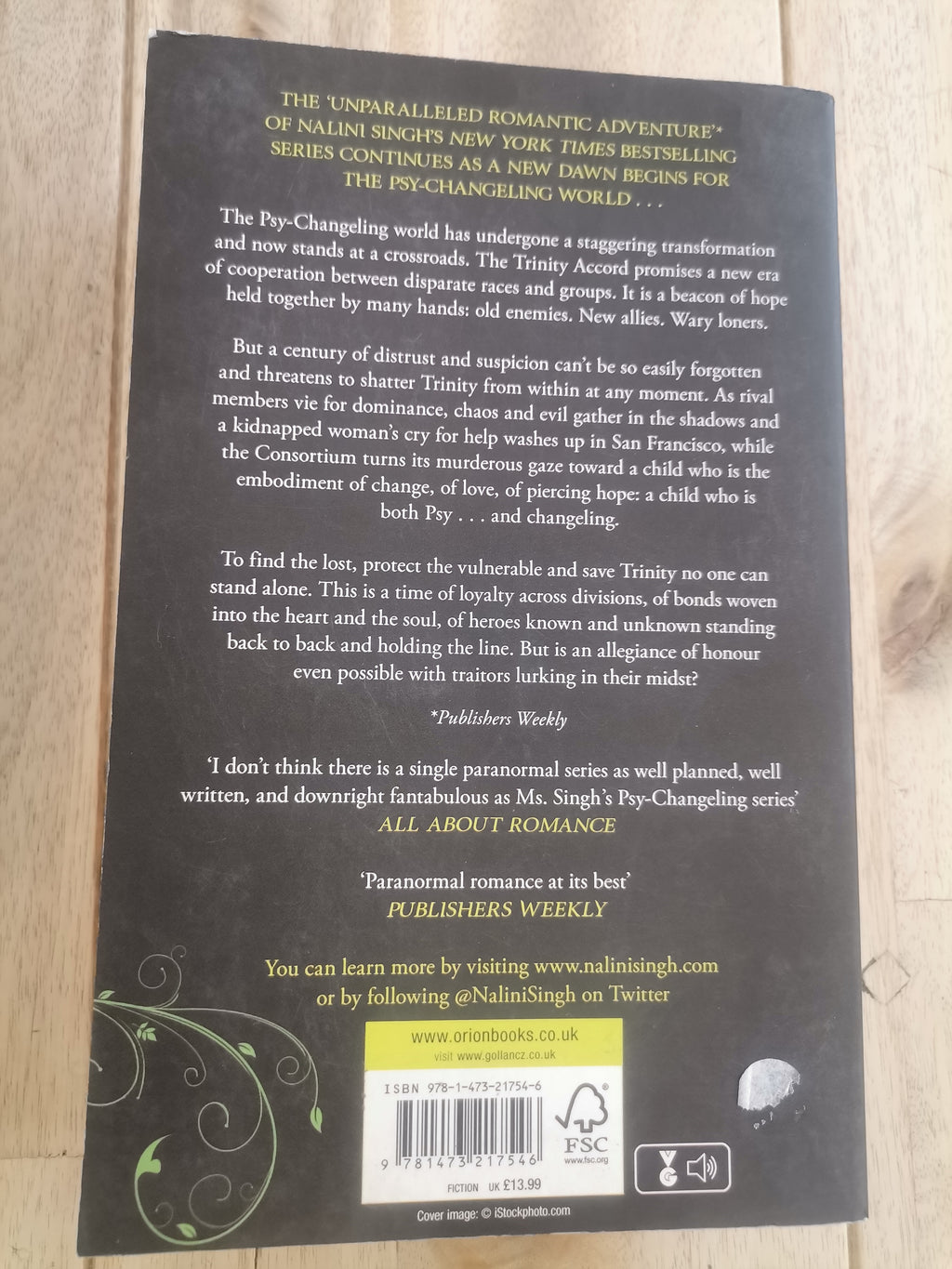 Allegiance Of Honour by Nalini Singh