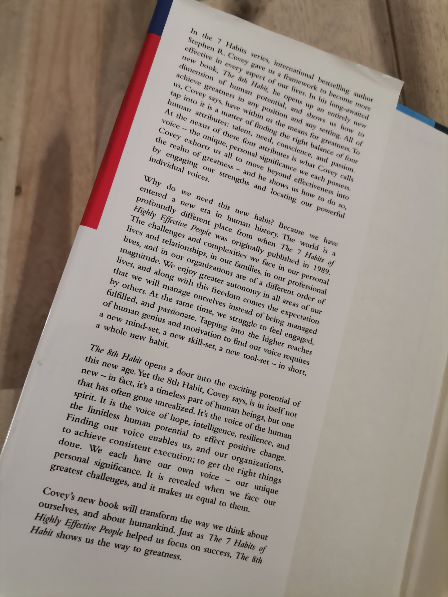 The 8th Habit: From Effectiveness to Greatness – Stephen R. Covey