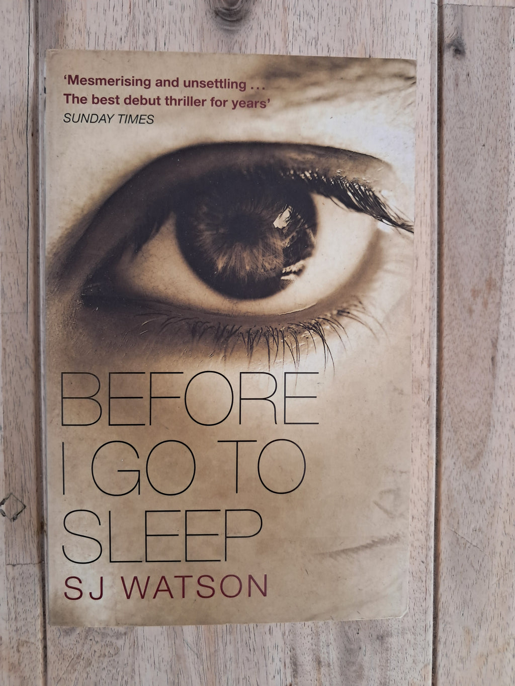 Before I Go to Sleep – S.J. Watson