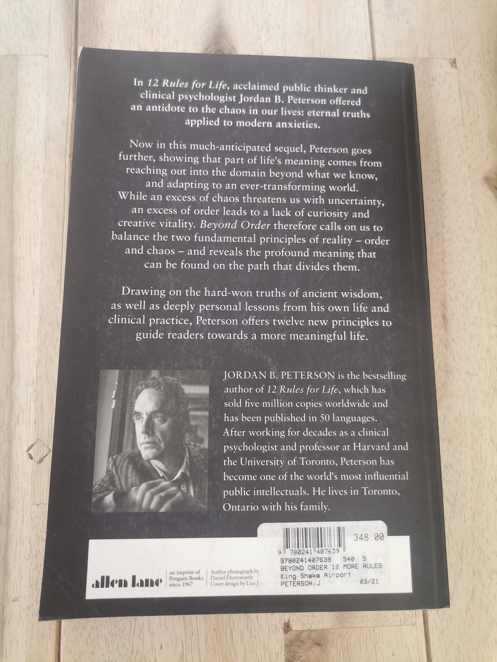 Beyond Order by Jordan B. Peterson