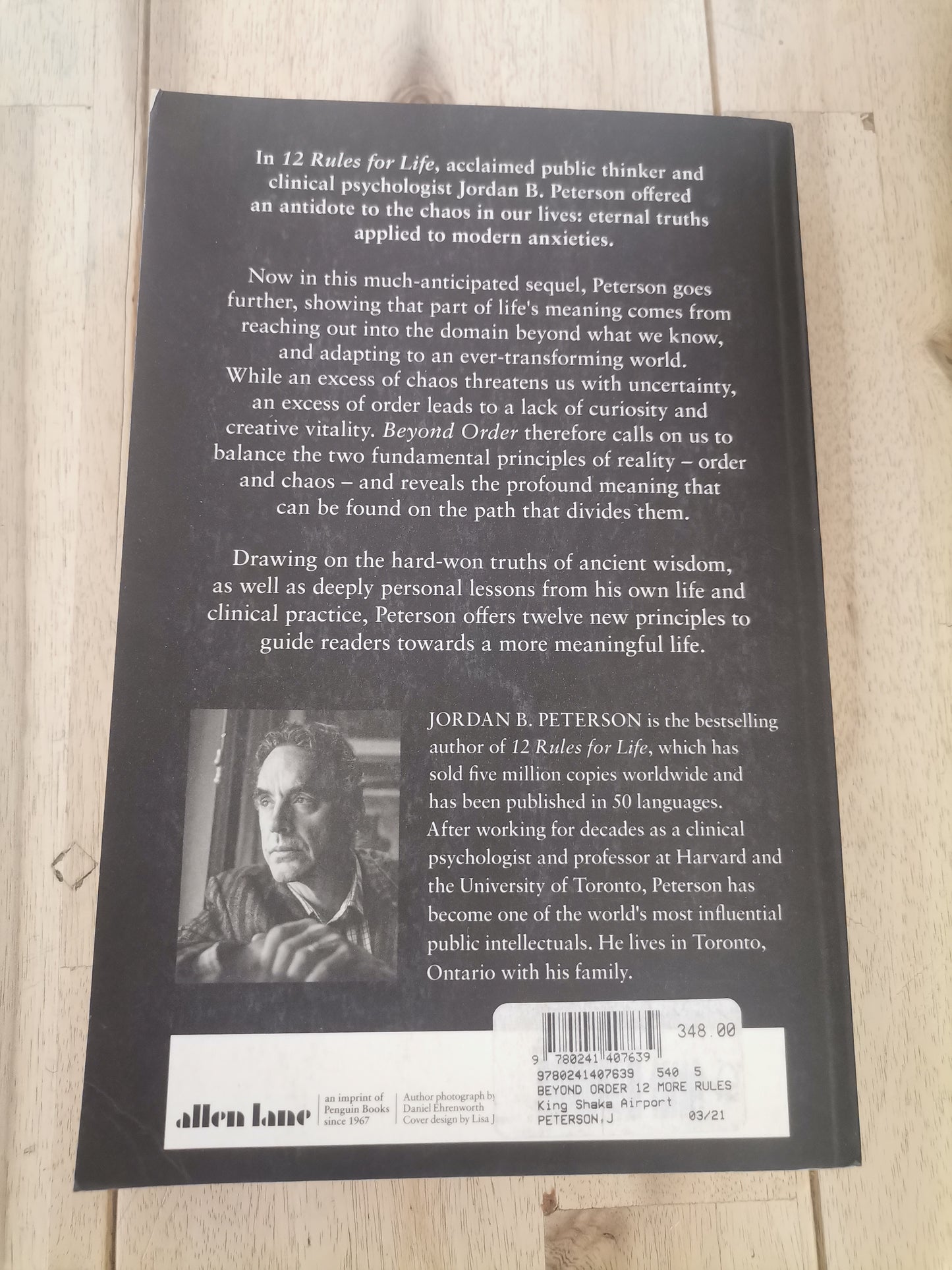Beyond Order by Jordan B. Peterson