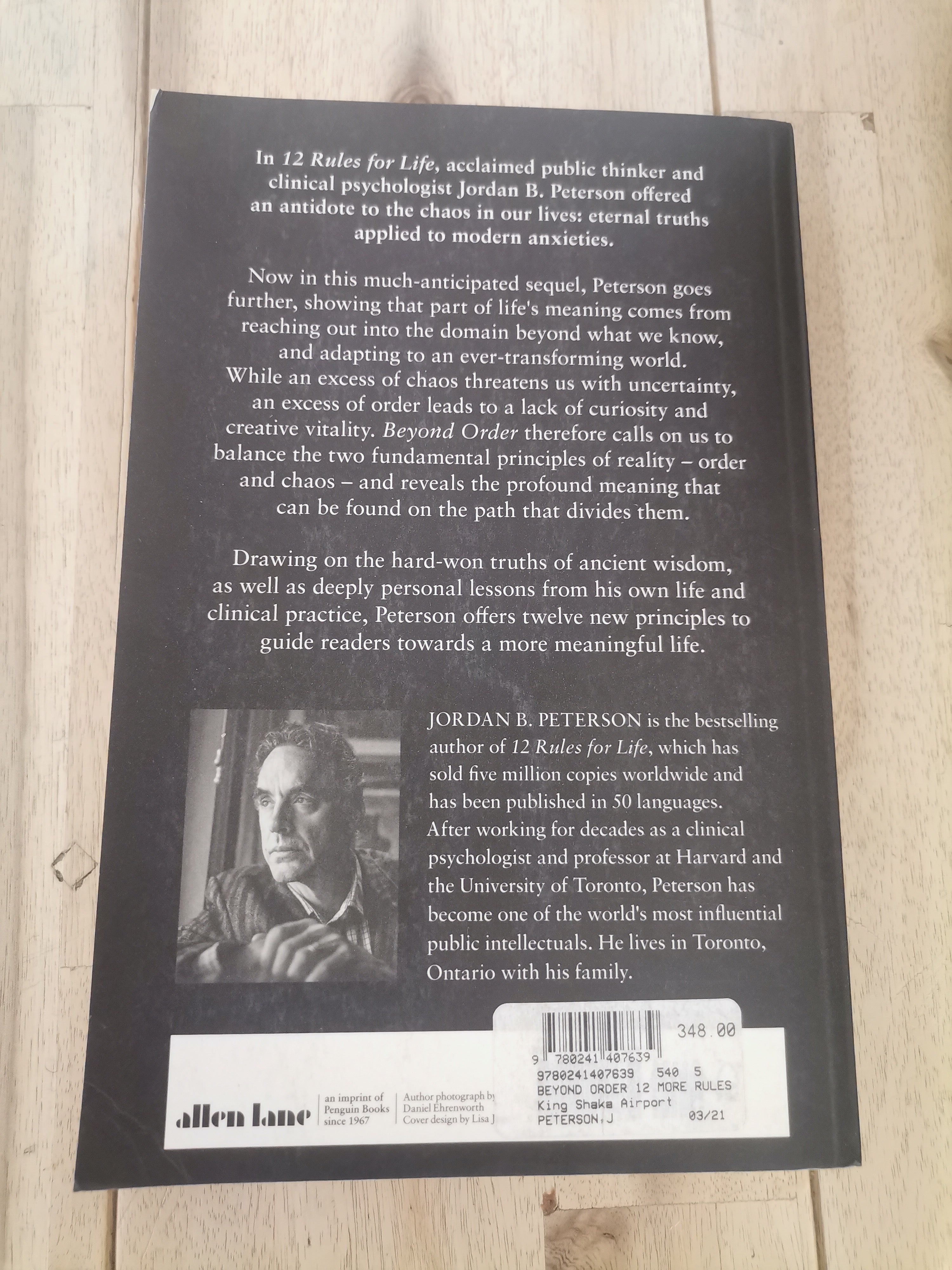 Beyond Order by Jordan B. Peterson