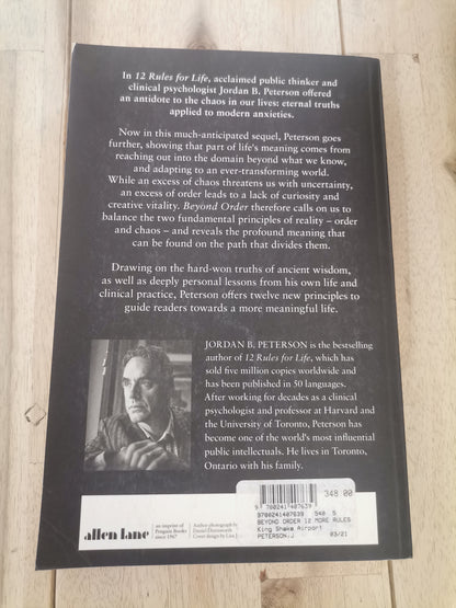 Beyond Order by Jordan B. Peterson