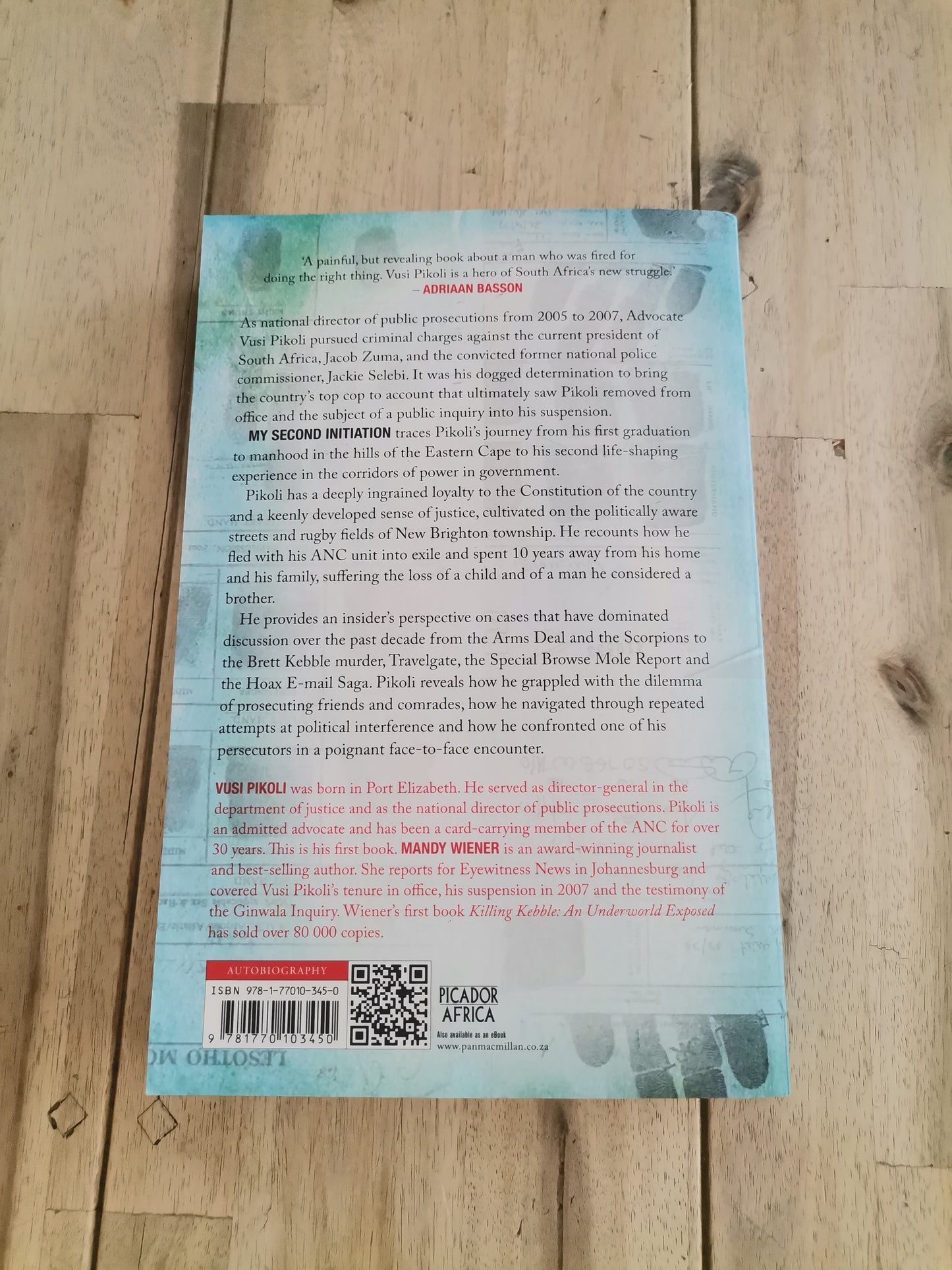 My Second Initiation by Vusi Pikoli
