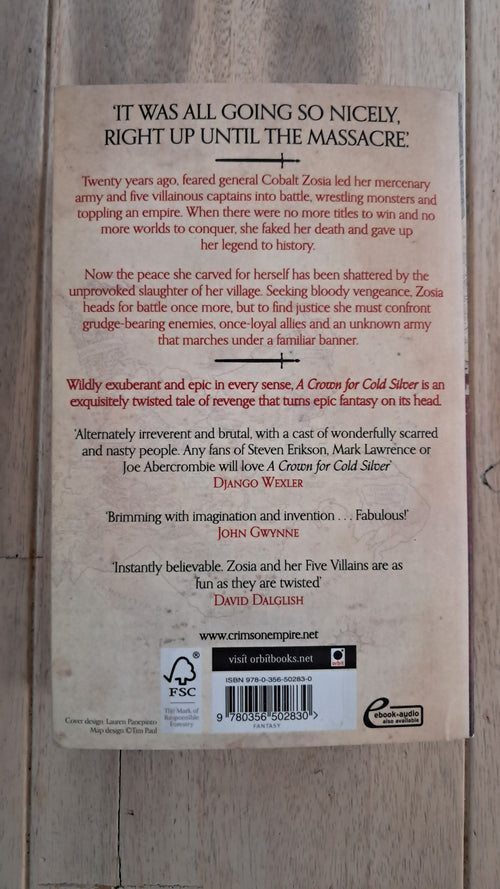 A Crown for Cold Silver – Alex Marshall