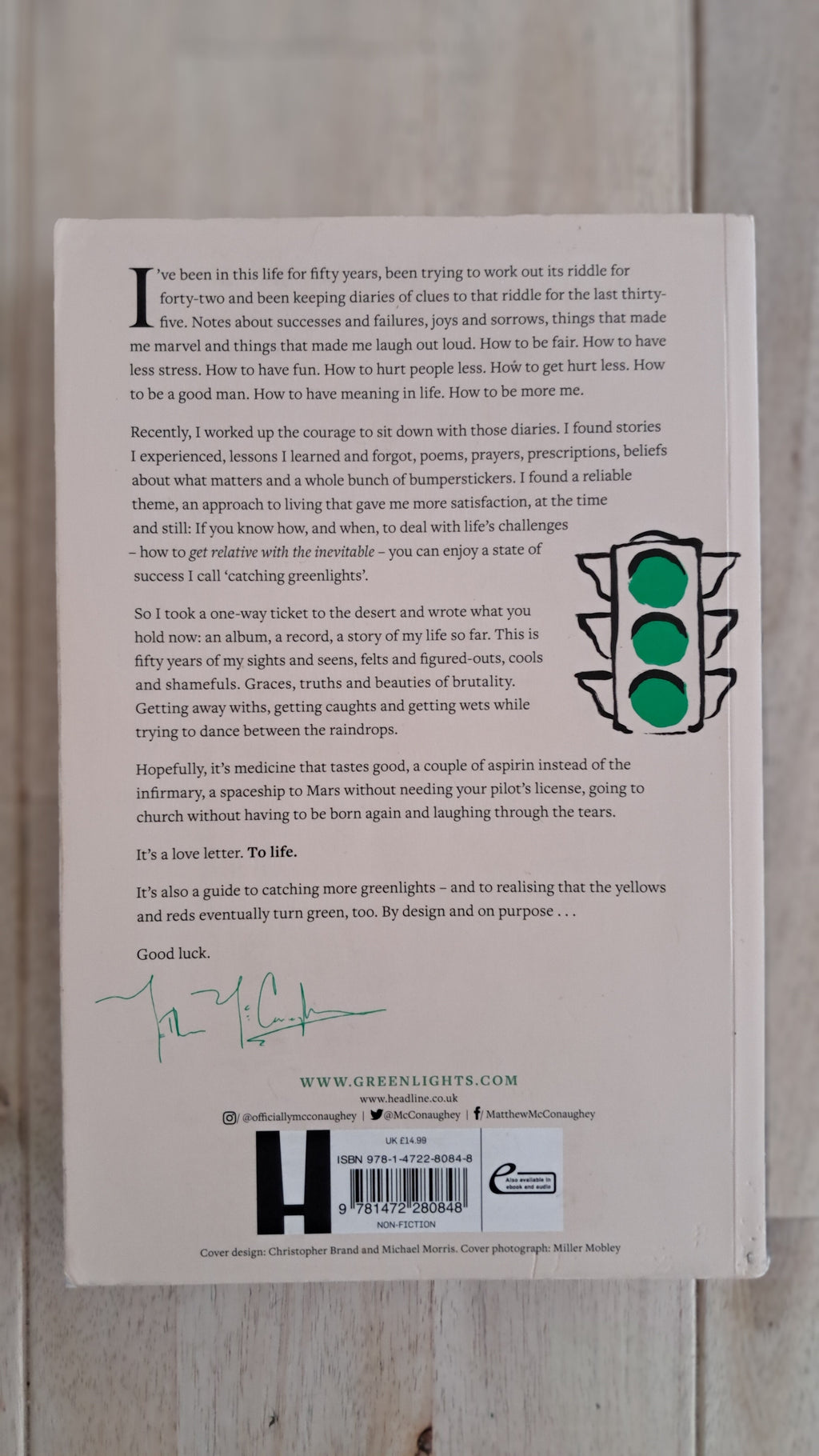 Greenlights – Matthew McConaughey