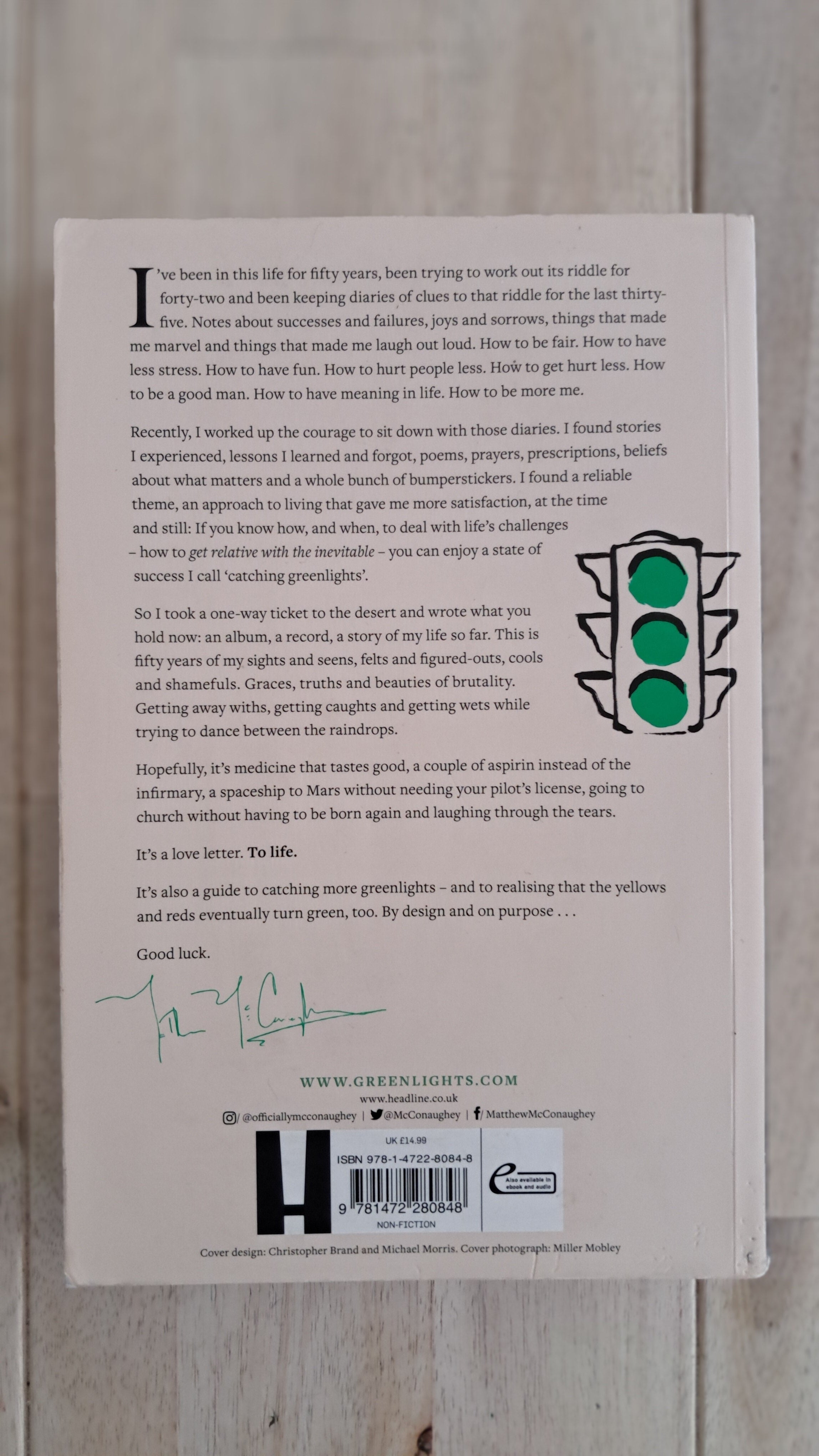 Greenlights – Matthew McConaughey
