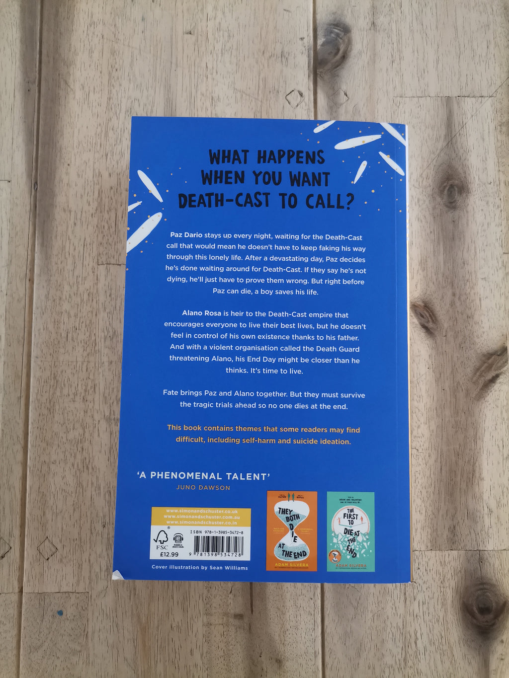 The Survivor Wants to Die at the End – Adam Silvera