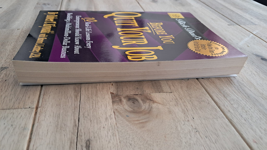 Before You Quit Your Job – Robert Kiyosaki