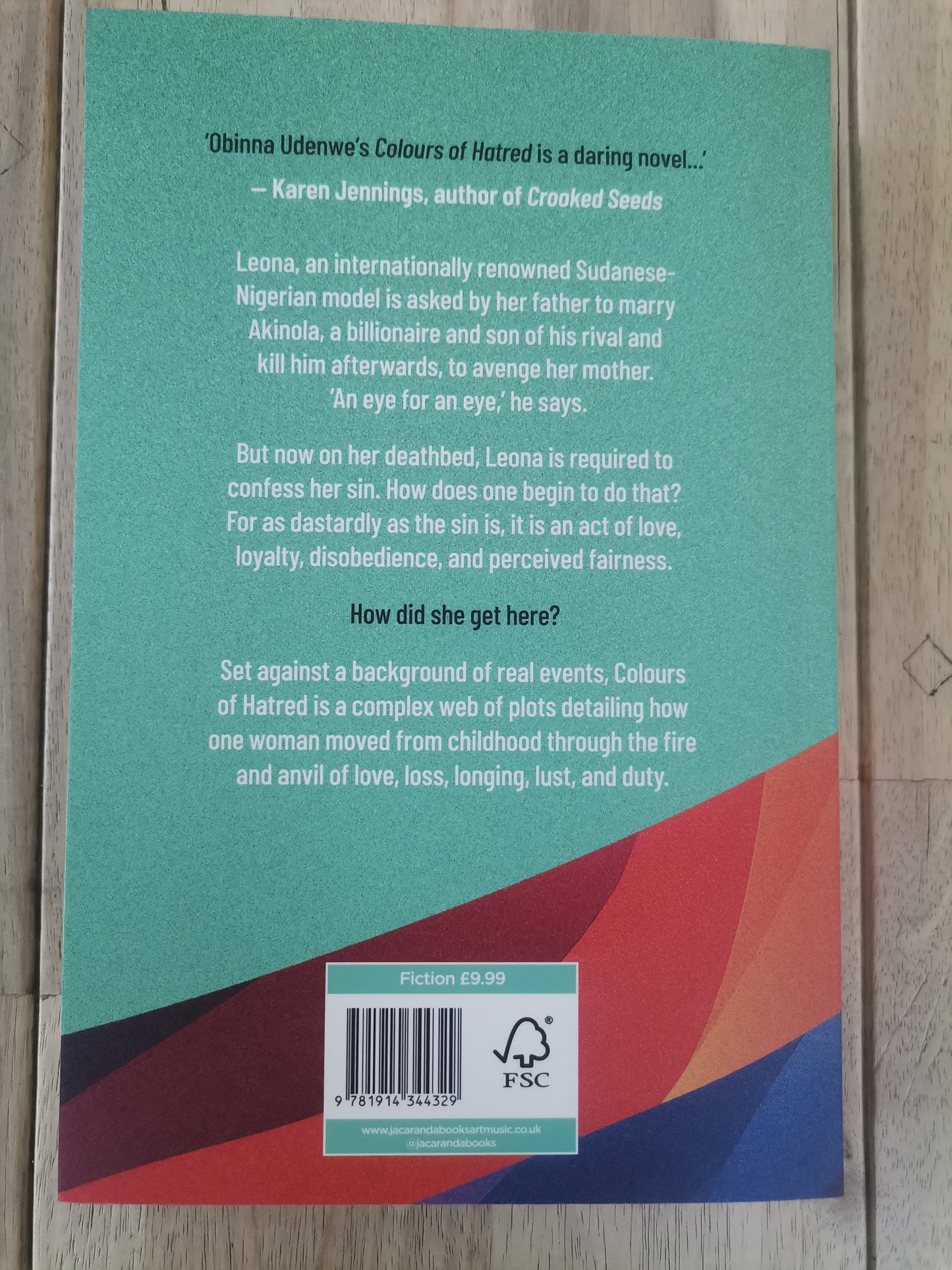 Colours of Hatred by Obinna Udenwe