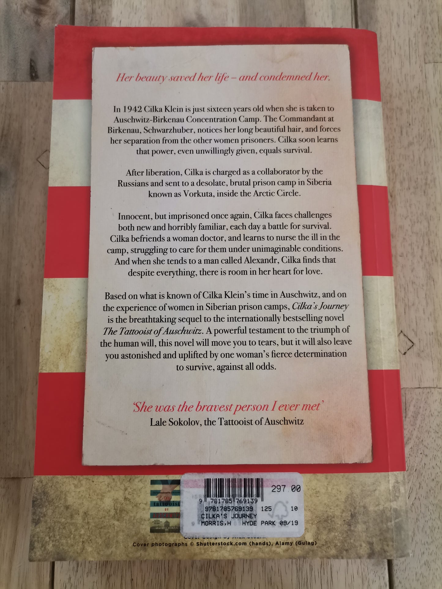 Cilka's Journey by Heather Morris - Trade Paperback