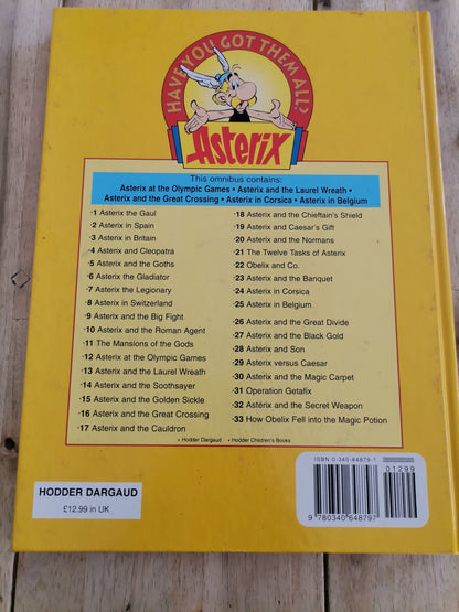 Asterix The Bold Five Adventures In One Book