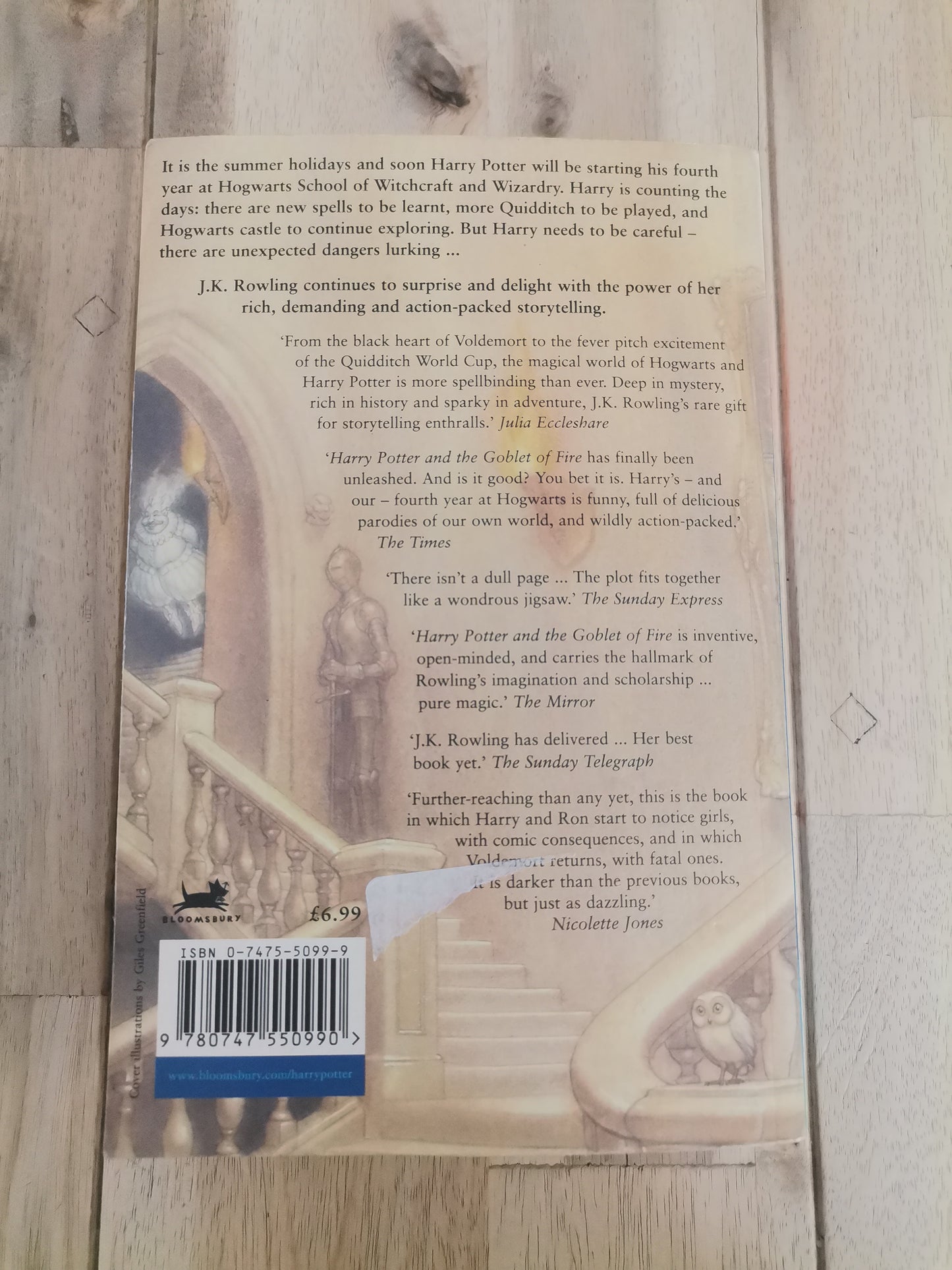 Harry Potter and the Goblet of Fire - J.K. Rowling