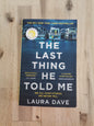 The Last Thing He Told Me – Laura Dave