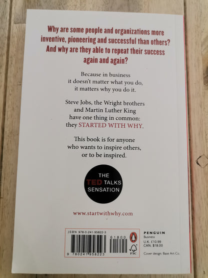 Start With Why by Simon Sinek