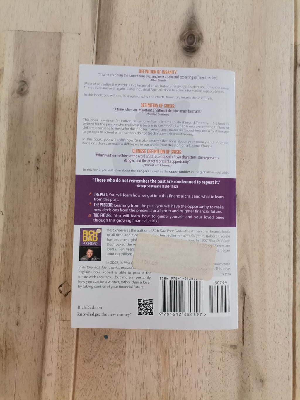 Second Chance – Robert T. Kiyosaki