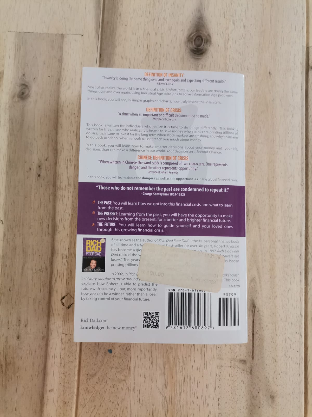 Second Chance – Robert T. Kiyosaki