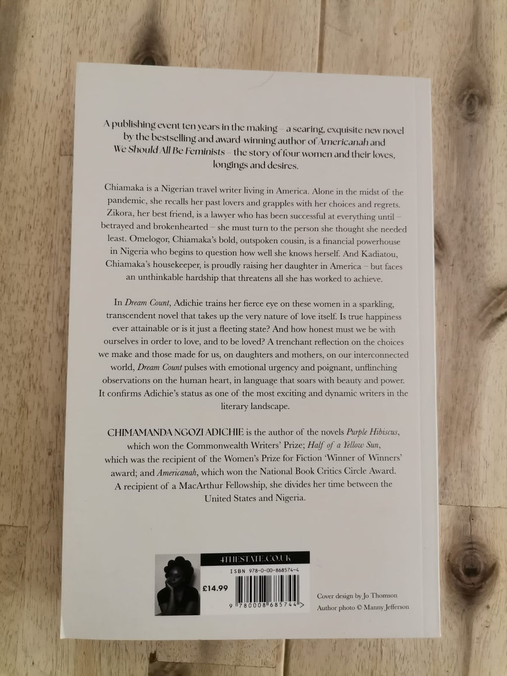 Dream Count – Chimamanda Ngozi Adichie