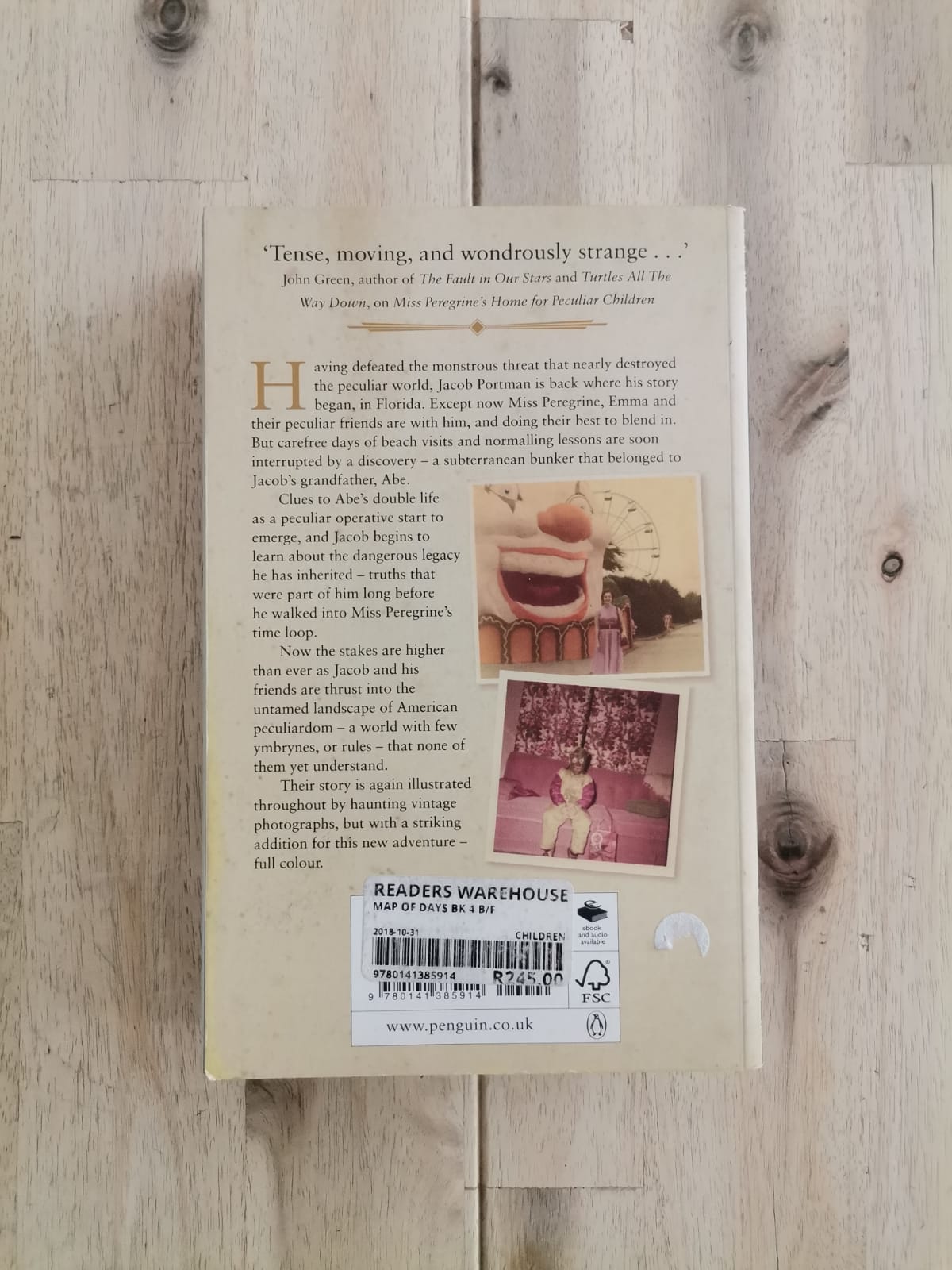 A Map of Days – Ransom Riggs