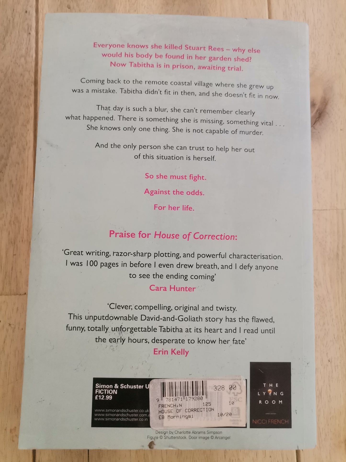 House Of Correction by Nicci French