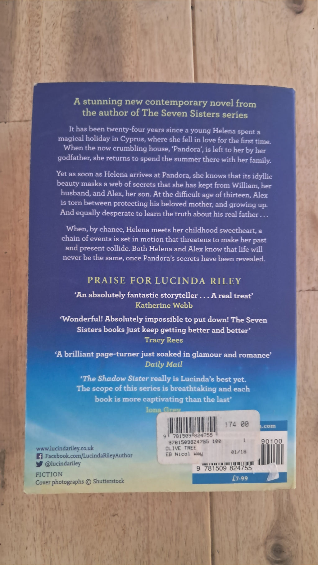The Olive Tree – Lucinda Riley
