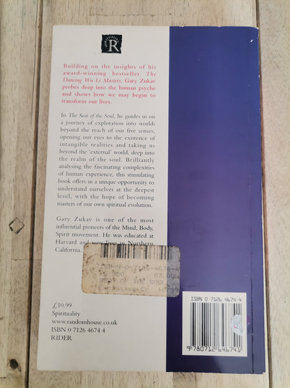 The Seat of the Soul by Gary Zukav - Paperback
