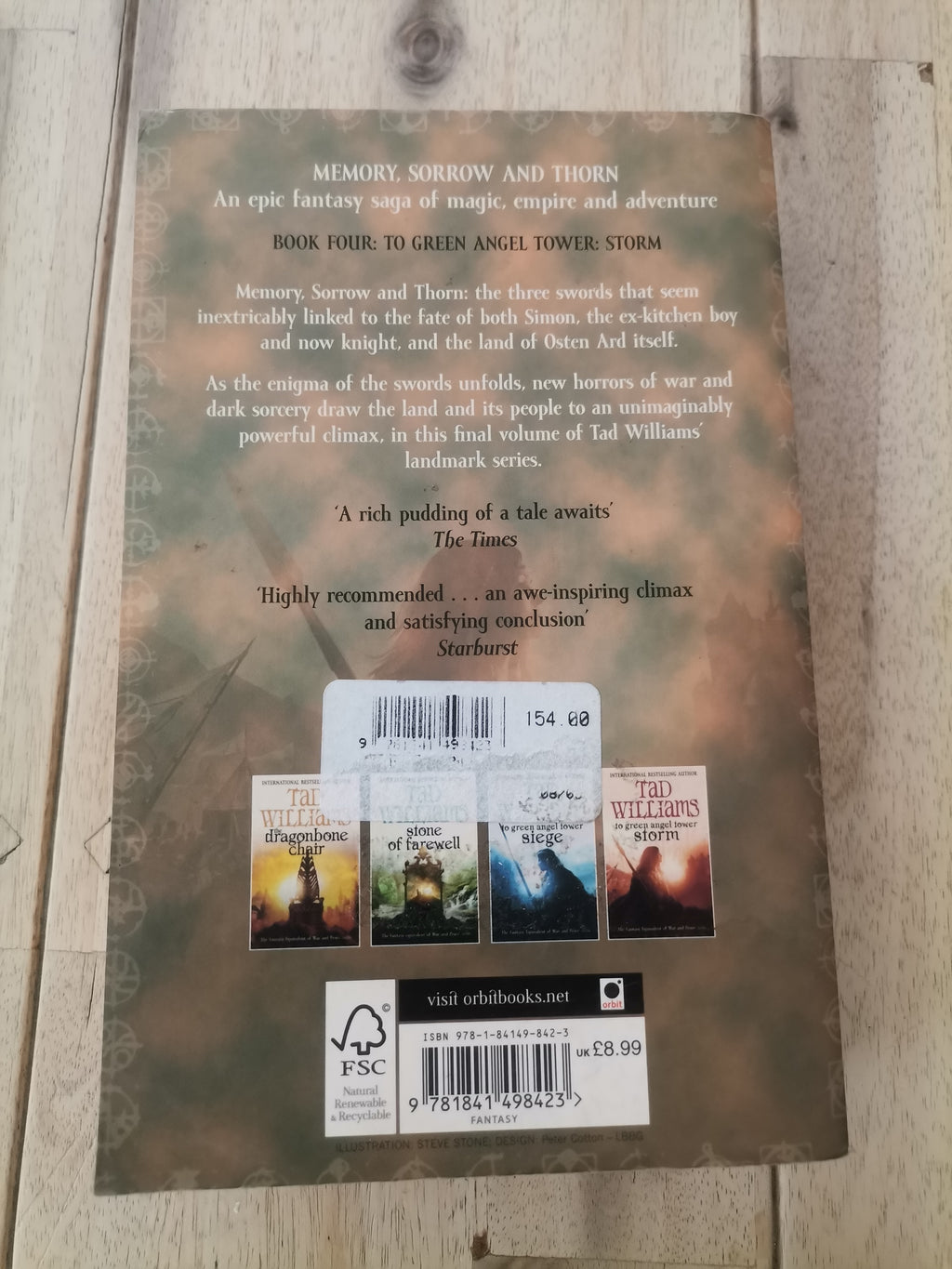 To Green Angel Tower: Storm - Tad Williams (Memory, Sorrow & Thorn #3b)