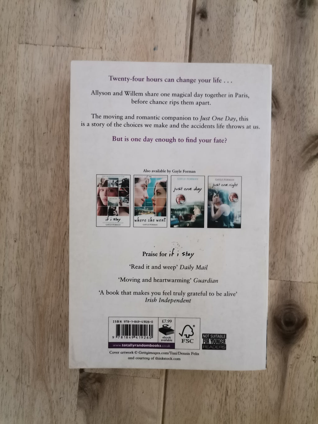 Just One Year – Gayle Forman