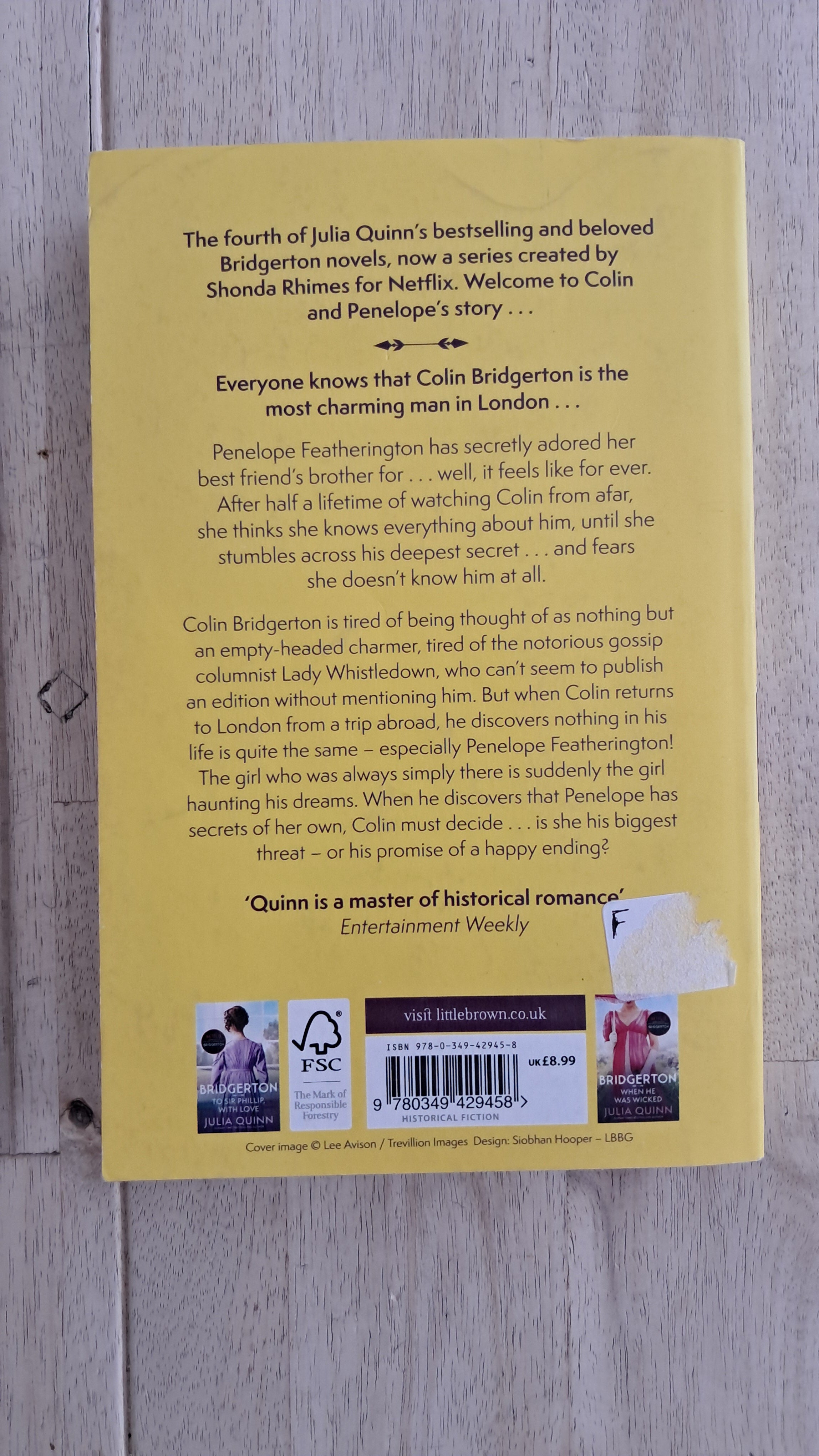 Romancing Mister Bridgerton – Julia Quinn