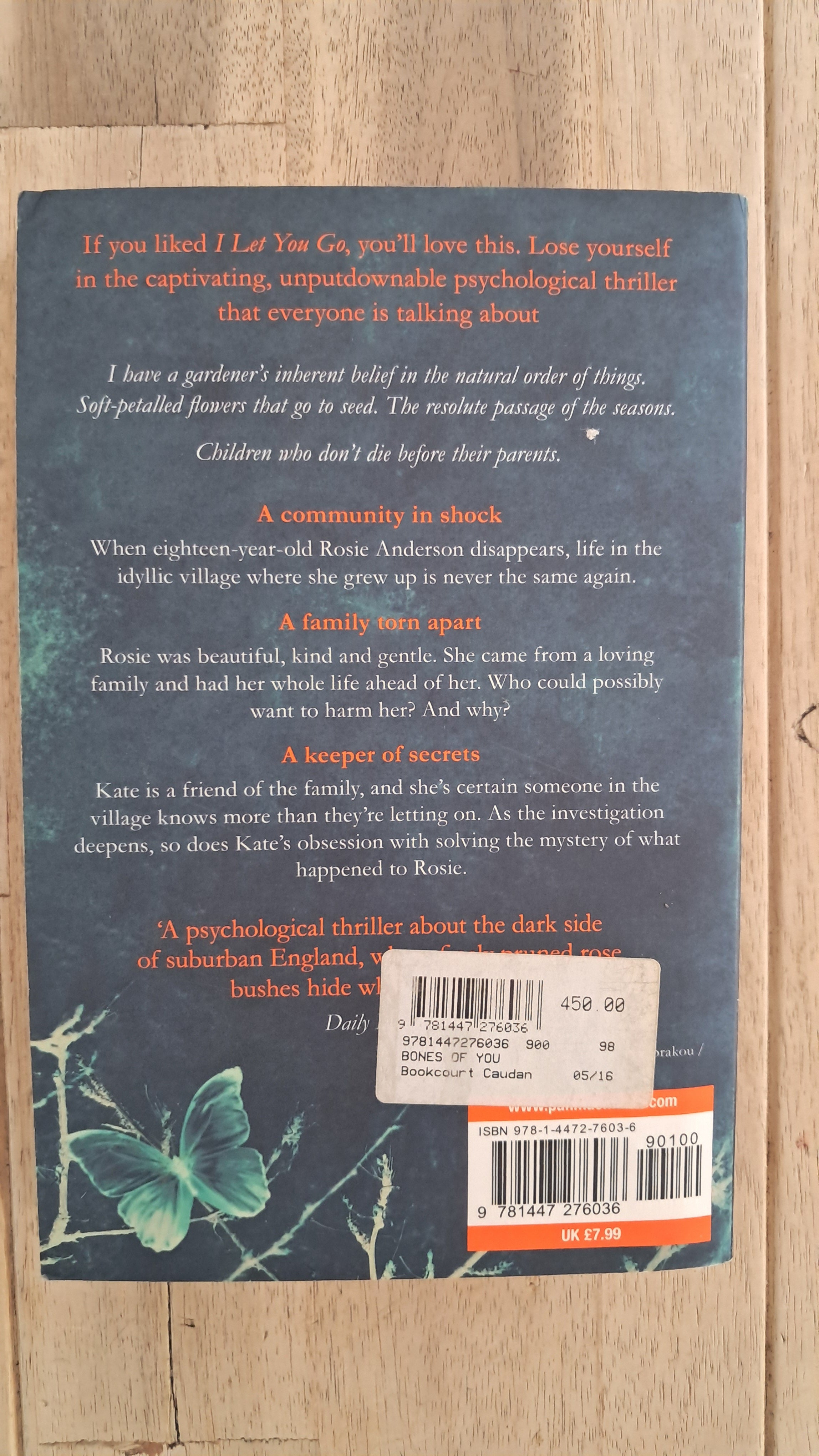 The Bones of You – Debbie Howells
