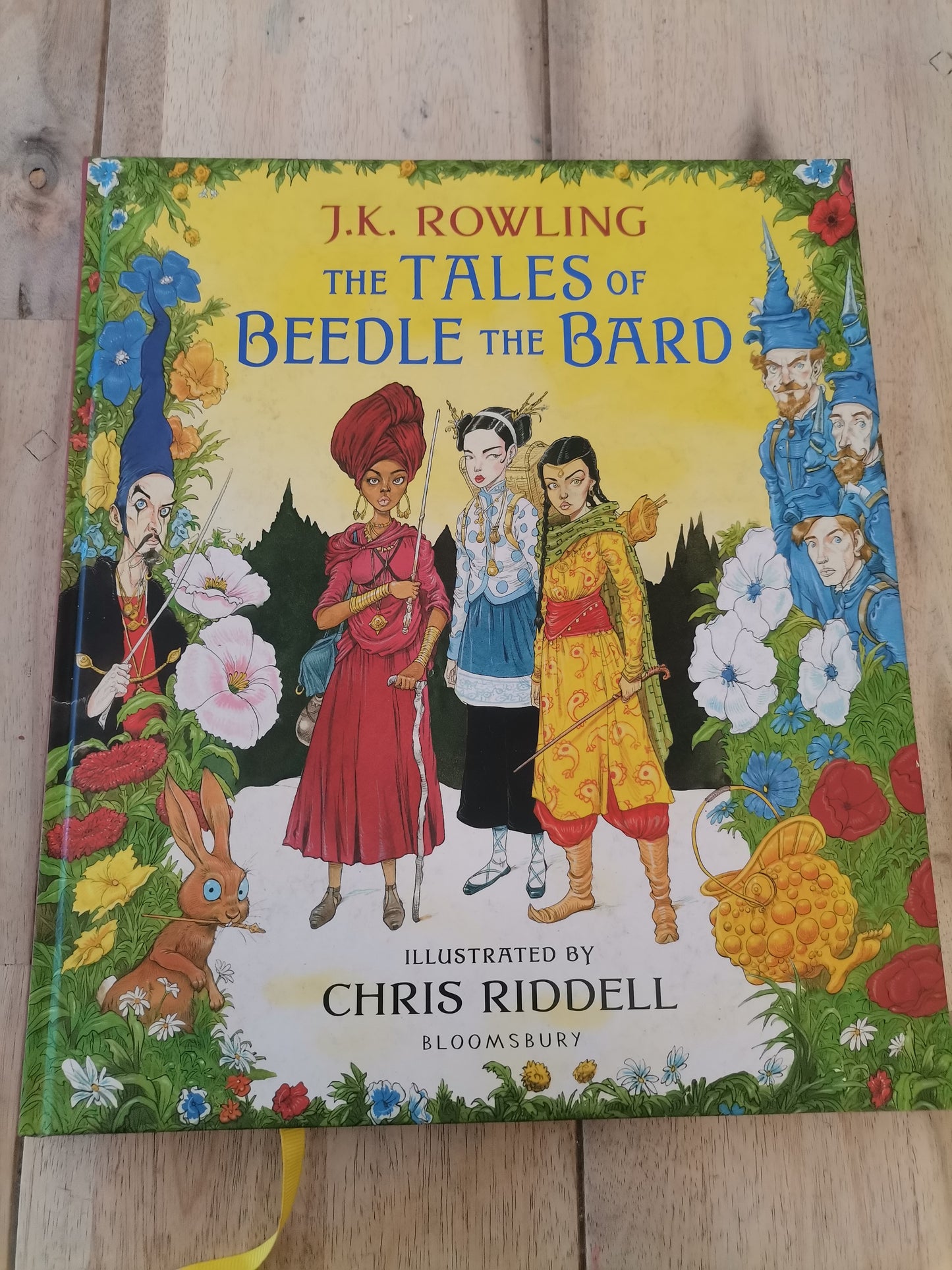 The Tales of Beedle the Bard, J.K. Rowling, illustated by Chris Riddle.