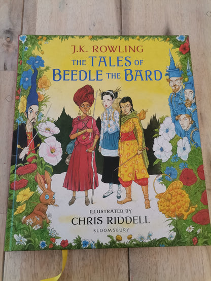 The Tales of Beedle the Bard, J.K. Rowling, illustated by Chris Riddle.