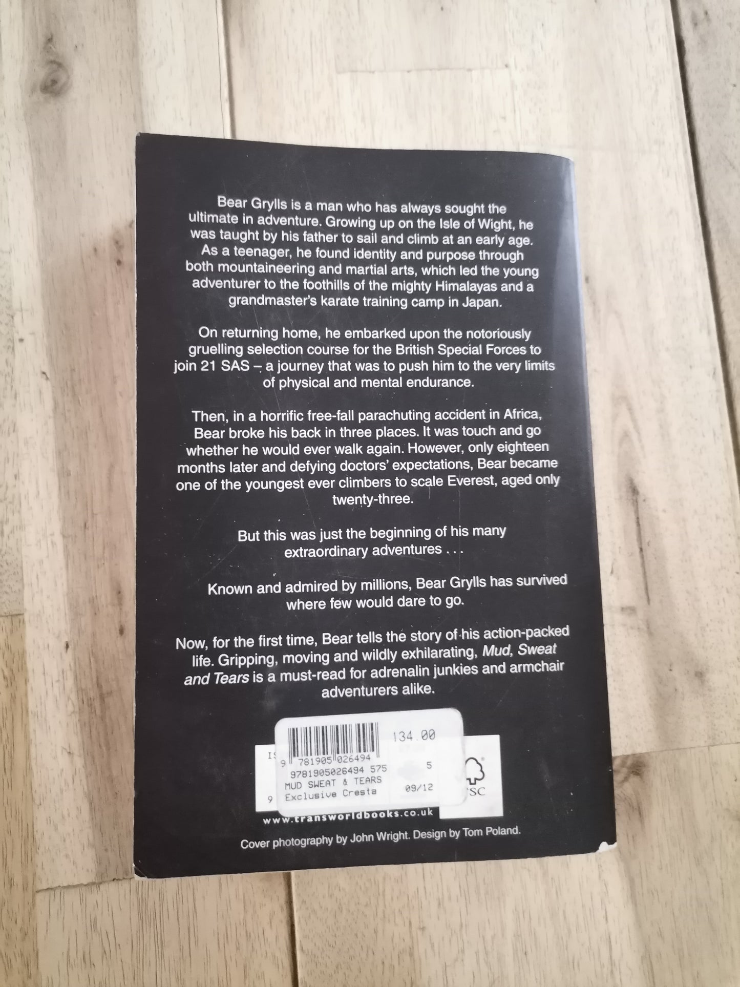 Mud, Sweat and Tears – Bear Grylls