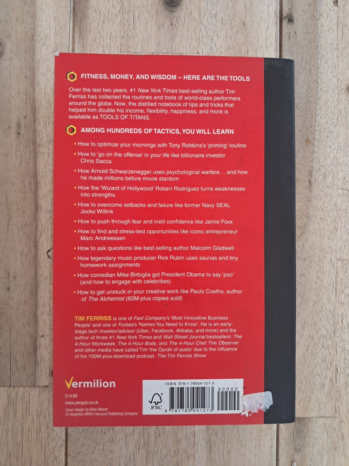 Tools of Titans – Tim Ferriss