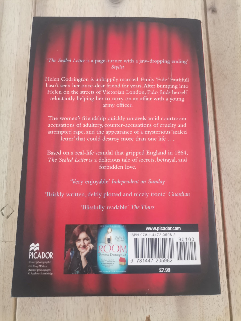 The Sealed Letter by Emma Donoghue