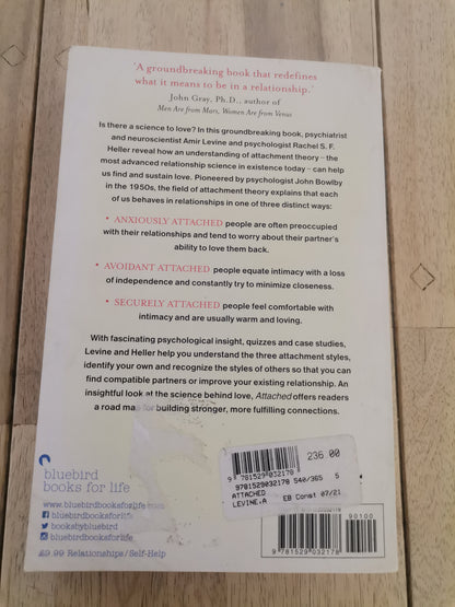 Attached - Dr. Amir Levine & Rachel S.F. Heller (Paperback)
