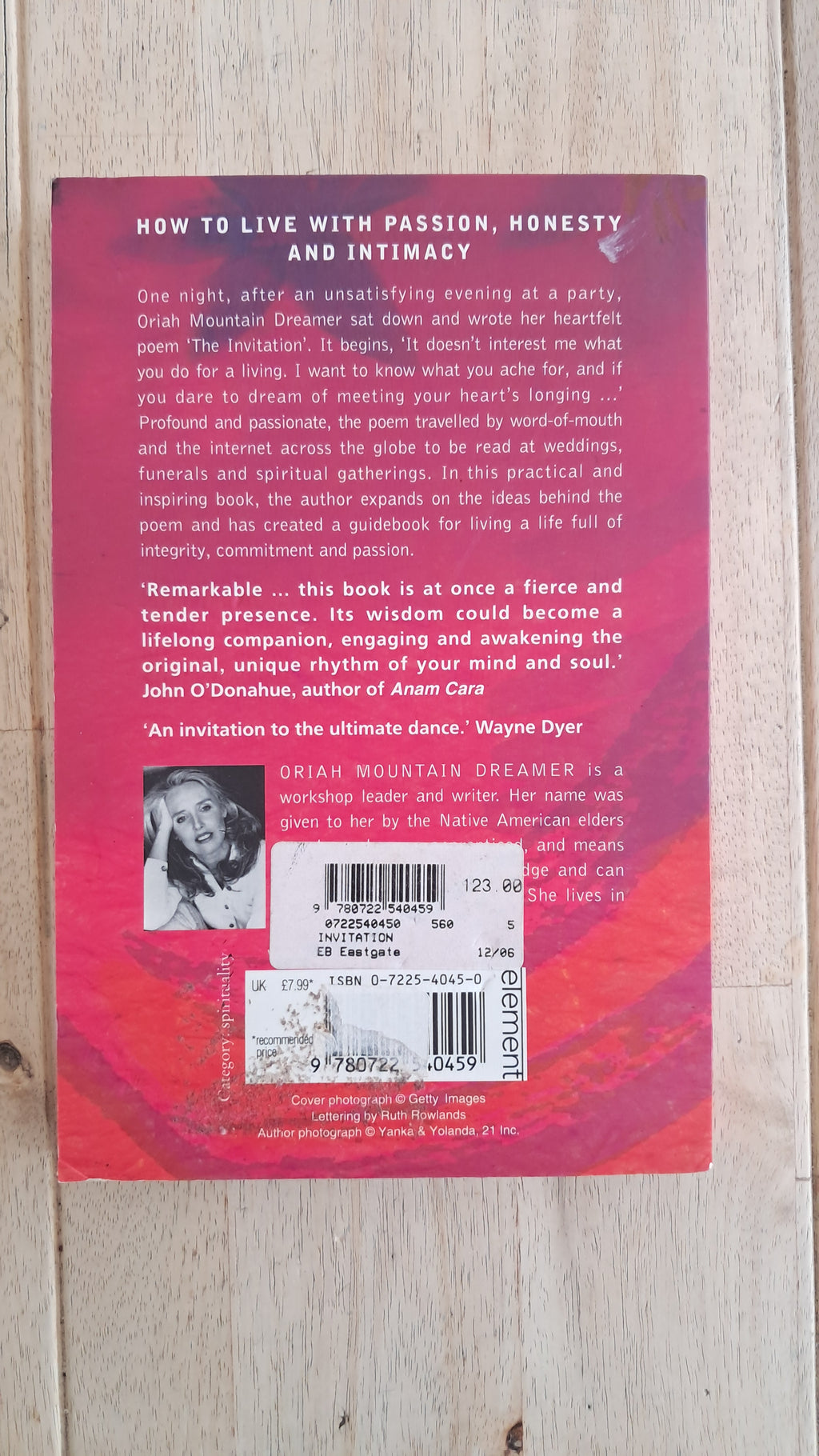 The Invitation – Oriah Mountain Dreamer