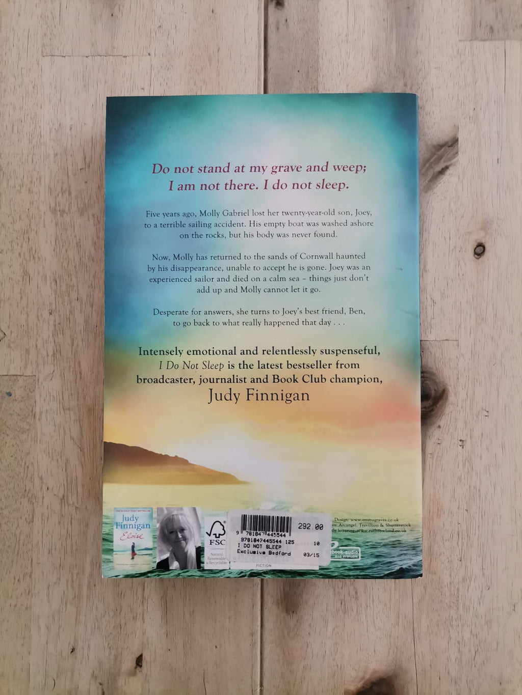 I Do Not Sleep – Judy Finnigan