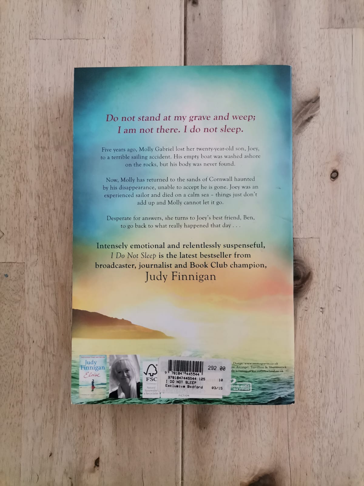 I Do Not Sleep – Judy Finnigan