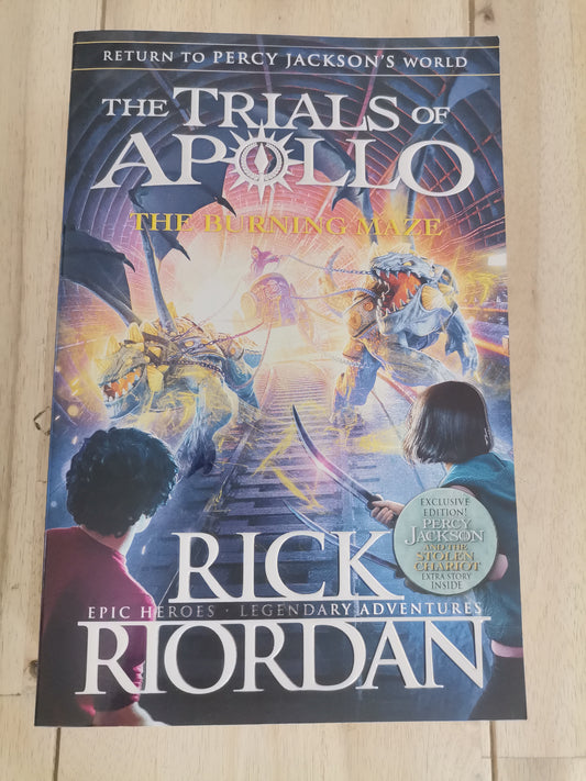 The Burning Maze (The Trials Of Apollo Book 3)
