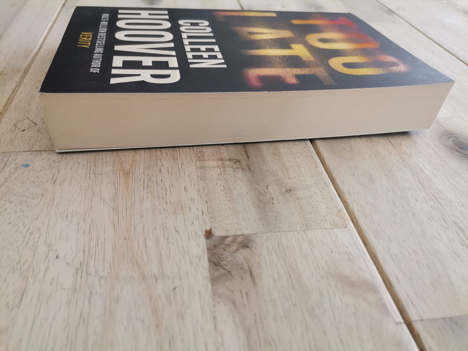 Too Late – Colleen Hoover