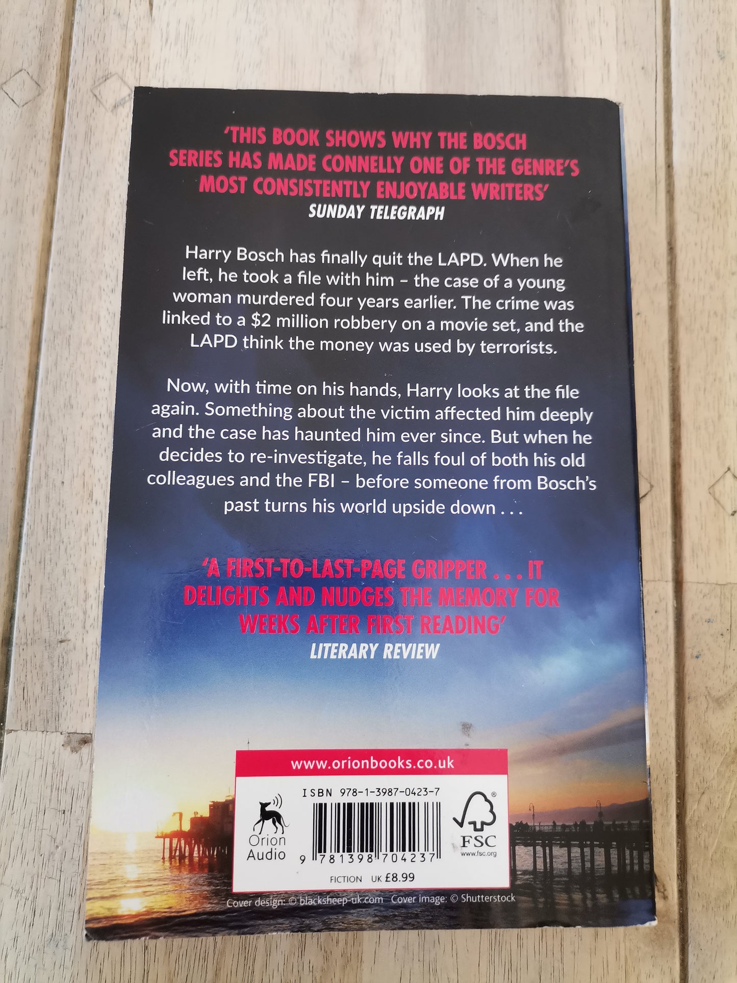 Lost Light by Michael Connelly.
