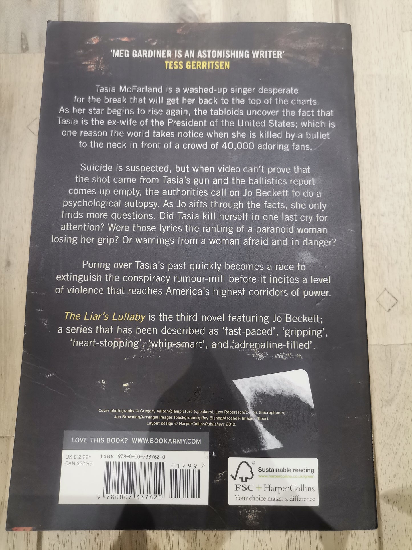 The Liar's Lullaby by Meg Gardiner