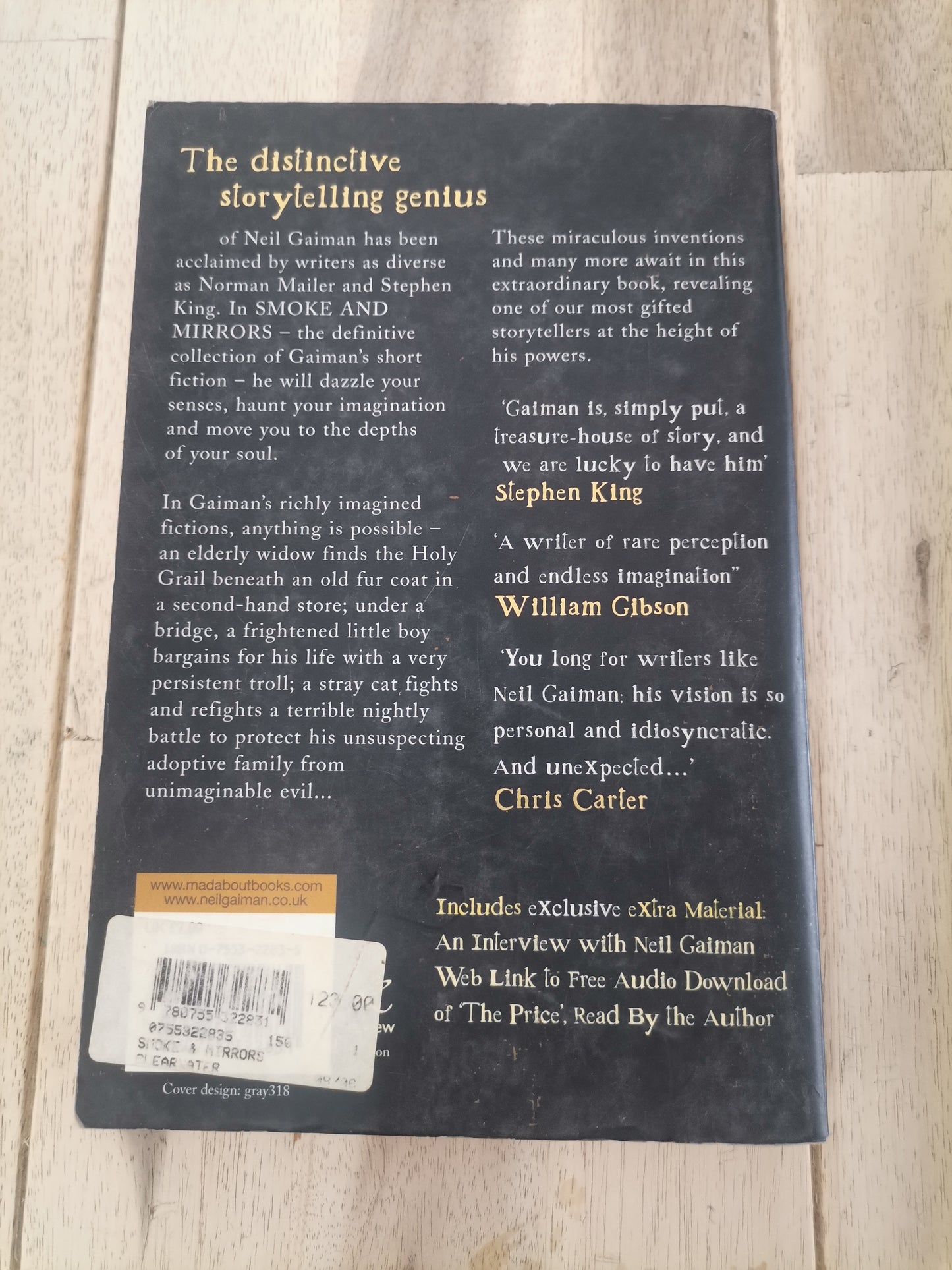 Smoke and Mirrors - Neil Gaiman (Paperback)