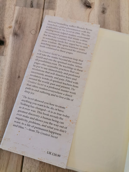 The Greatest Secret by Rhonda Byrne