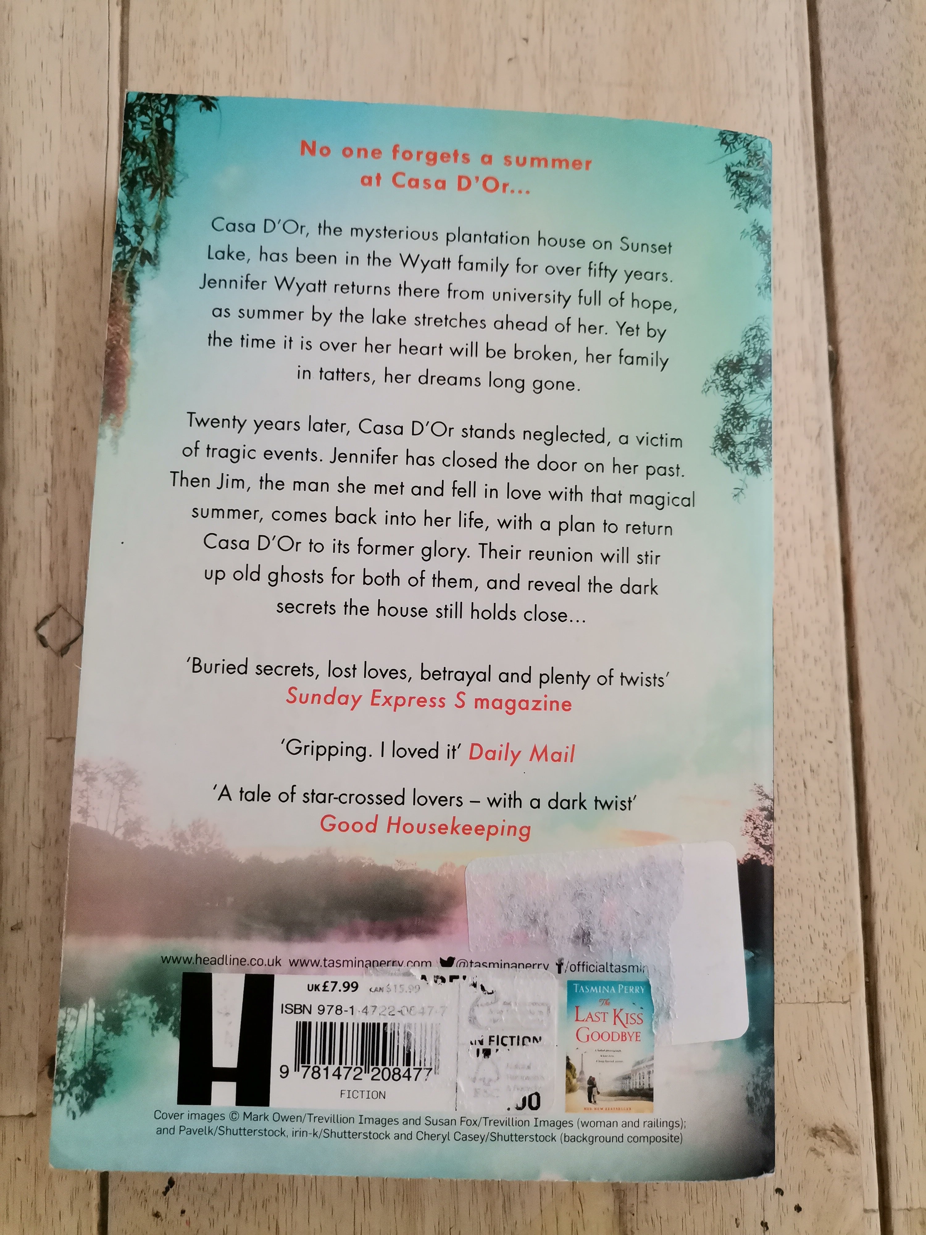 The House on Sunset Lake by Tasmina Perry