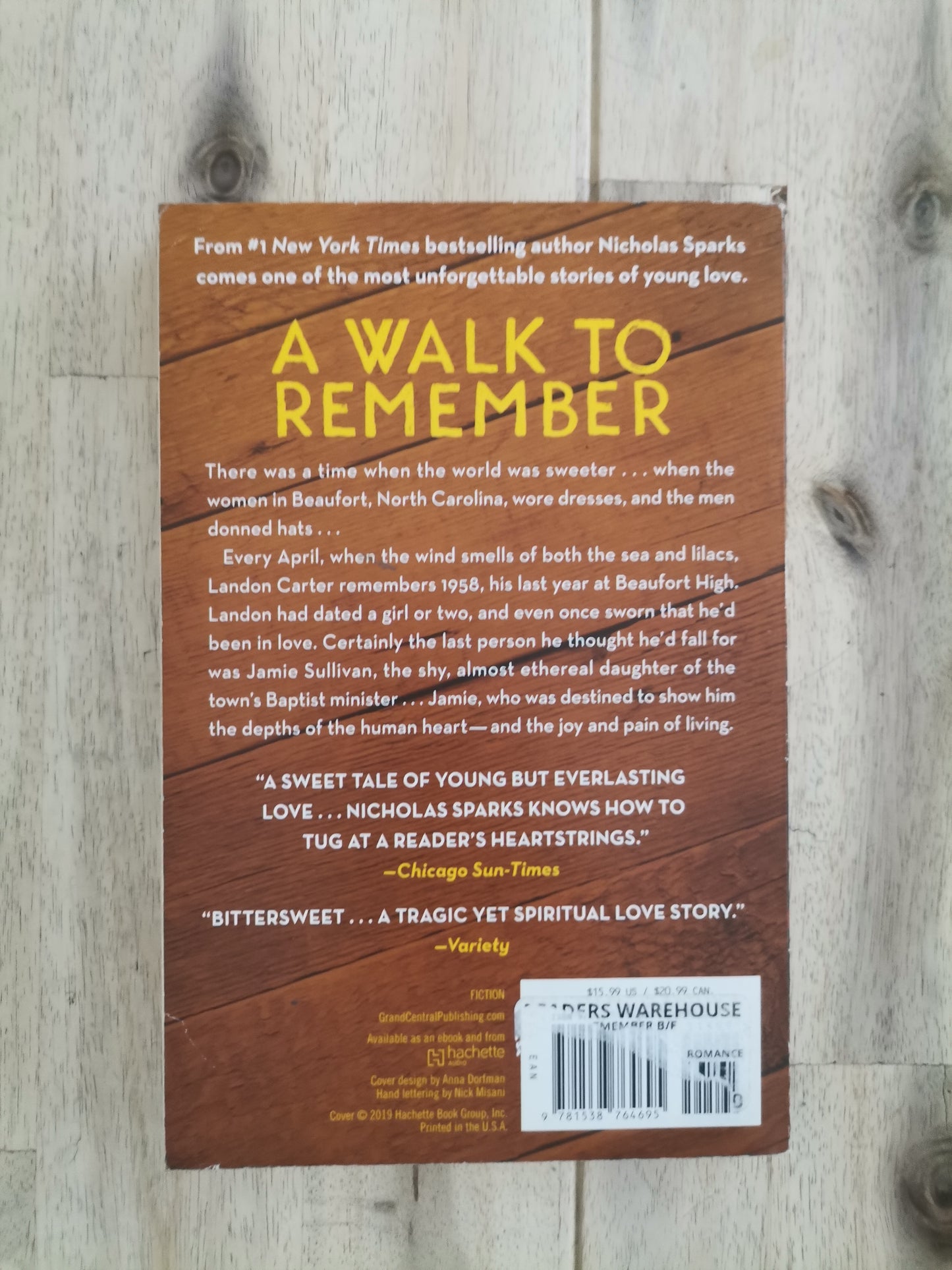 A Walk to Remember – Nicholas Sparks