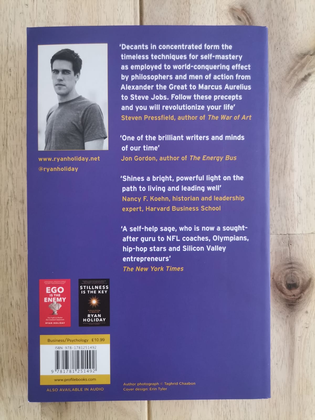 The Obstacle Is the Way – Ryan Holiday