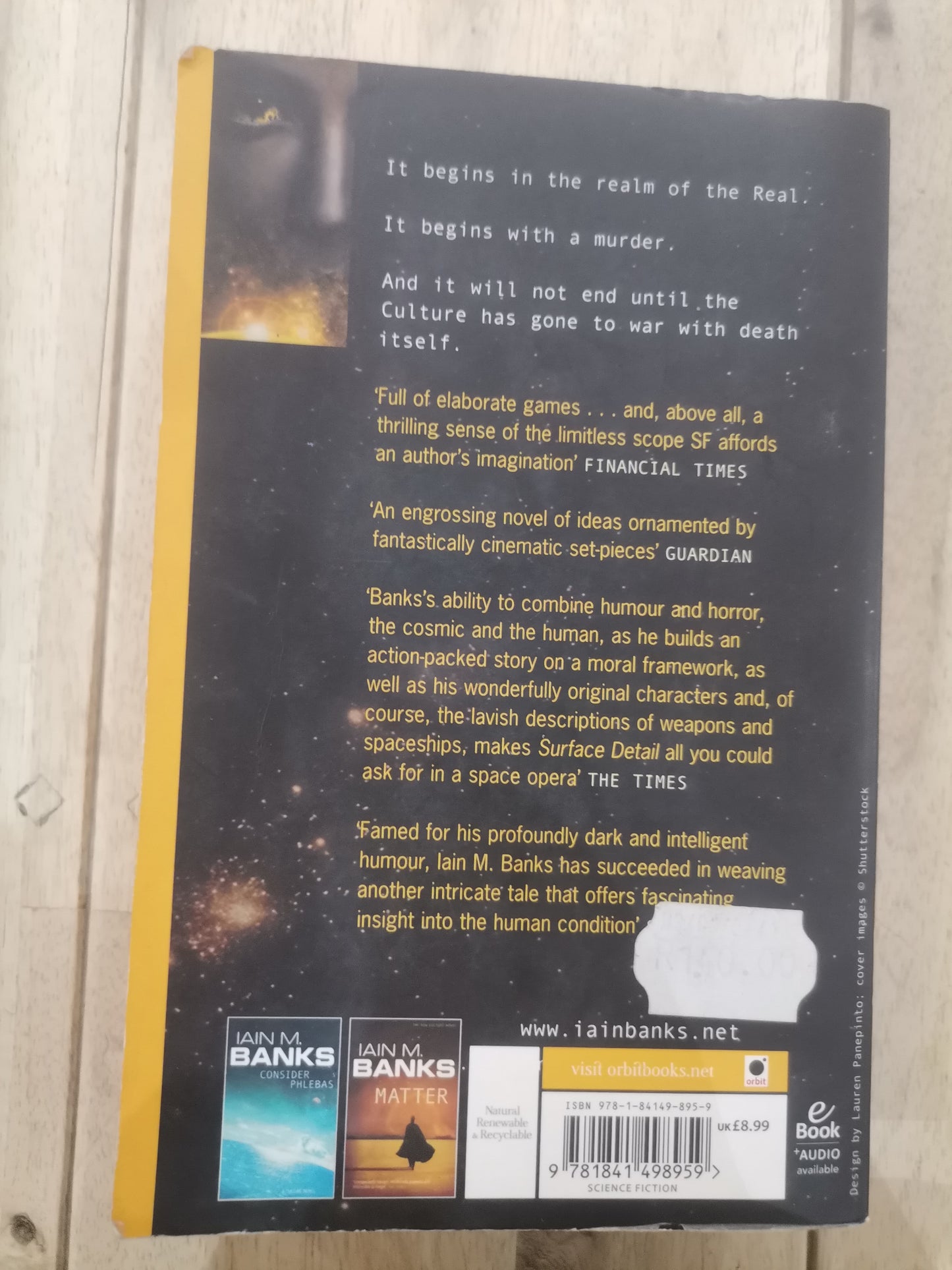 Surface Detail by Iain M. Banks